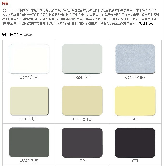 聚酯铝塑板２