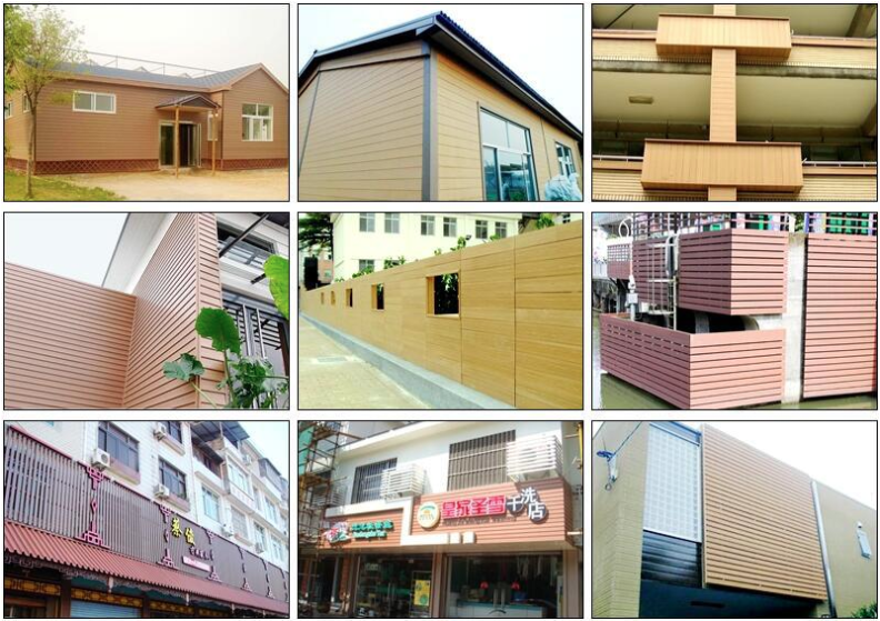 建材产品 外墙表皮 木(竹)质板材 塑木(木塑) > 共翔塑木外墙板