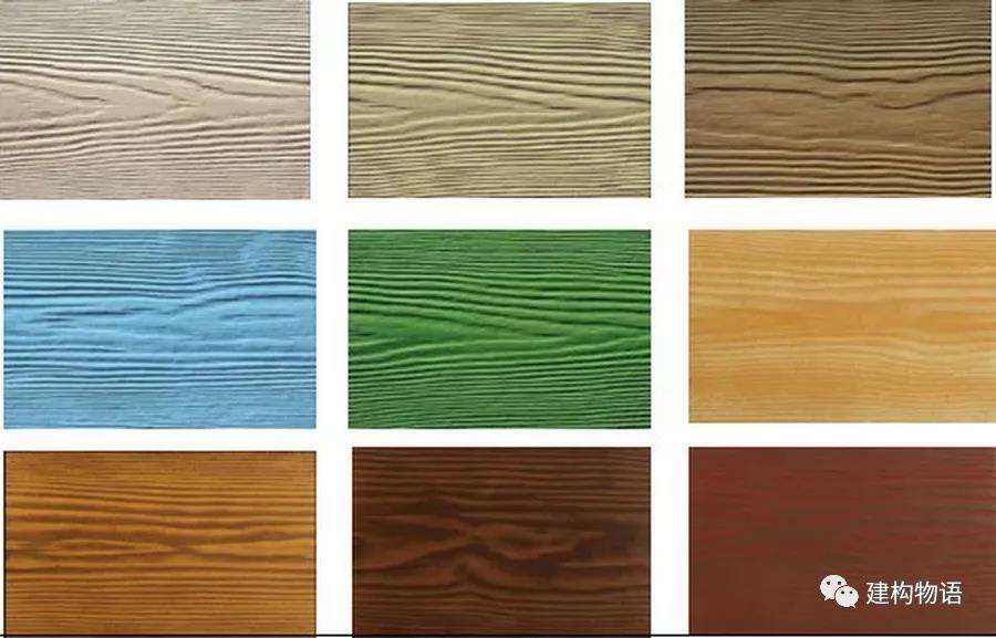 广州埃特尼特建筑系统有限公司生产的不同色彩的仿木纹纤维水泥板.jpg