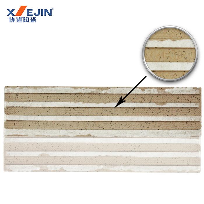 厂家直销60*240通体外墙砖喷墨仿石材别墅墙面瓷砖亚光麻面陶磁砖
