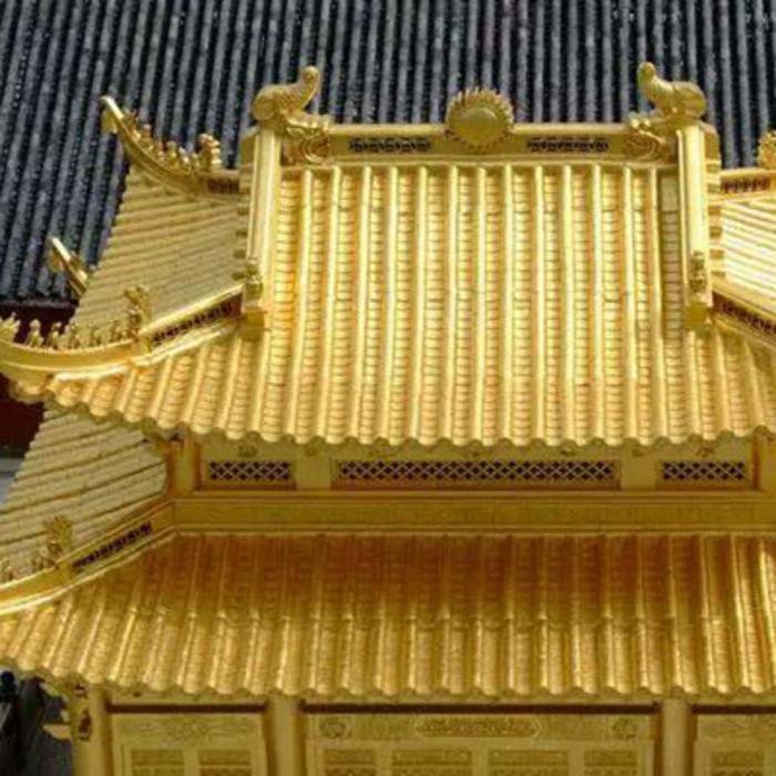 古建金属瓦 