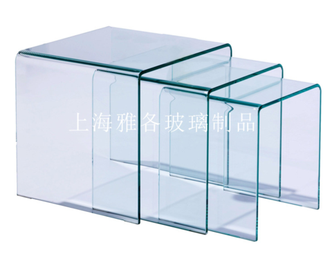钢化玻璃 热弯玻璃 弧形弯钢化玻璃深加工定制