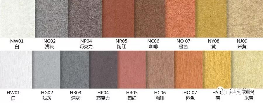 广州埃特尼特建筑系统有限公司生产的不同色彩、质感的纤维水泥板.jpg